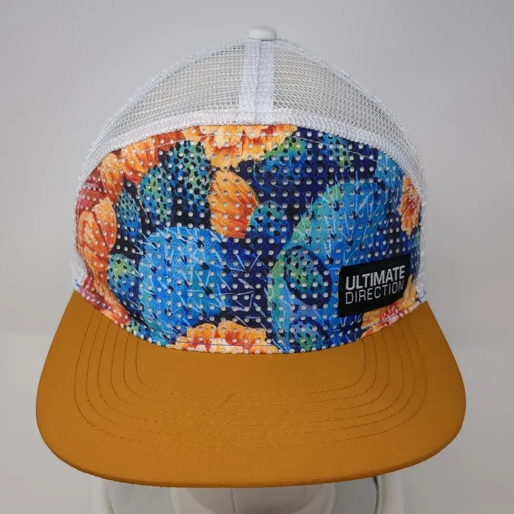 Ultimate Direction Snapback Trucker Cap Multicolor OS Adjustable Mesh Back - Picture 2 of 9